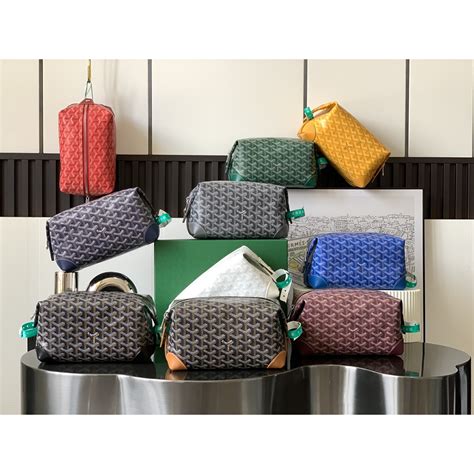 goyard boeing 25 retail price|goyard boeing 25 toilet bag.